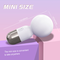 OEM ODM Mini-Zauberstab-Massagegerät AV-Zauberstab-Vibrator Persönliches Massagegerät für Nacken, Schulter, Rücken, Körper, Brustwarzen, Neuartiges Sexspielzeug