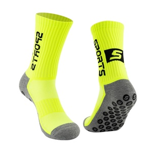 PRO-Grade Children Youth Football <b>Socks</b> Terry-Lined Crew Anti-Slip Grip Customized Colors for Summer Multi-Sport <b>Training</b> - Product Image 1