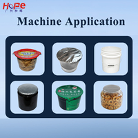 Machine de thermoscellage automatique à tête unique pour films en rouleau, pour l'emballage de canettes, de bouteilles et de papier dans les applications chimiques, alimentaires et de boissons