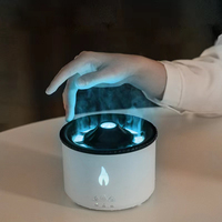Humidificateur d'air 3D à effet de flamme, diffuseur d'arôme pour la maison, nouveauté 2022