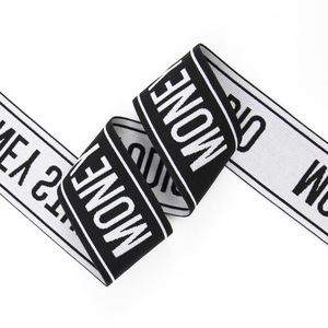High Quality Nylon Jacquard Elastic Band for Underwear Elastic <b>Webbing</b> Customized Printed Sportswear Soft Elastic Waistband - Product Image 3