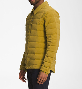Veste matelassée personnalisée à col rabattu, style urbain, pour homme, d'hiver, décontractée, légère, chaude, coupe-vent, écologique, devant - Product Image 3