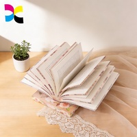 Libro de Tapa Dura Personalizado Premium para Regalo Literario, Papel Crema, Impresión Offset, Estampado en Lámina Dorada, Ecológico, MOQ Bajo