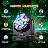 Lyre LED DMX512 CE 19x40W Bee Eye RGBW 4-en-1 avec zoom, effet Wash et Beam, pour DJ, scène mobile et mariage