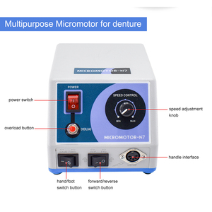Laboratorio odontoiatrico <span class=keywords><strong>N7</strong></span> micromotore e SDE-H37L1 35K RPM rettilineo manipolo macchina di controllo - Product Image 4