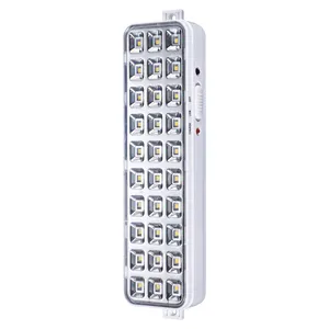 LEDTIMES Energy Saving Wall Mounted Led Lamp White ABS SMD 2w Rechargeable Led Emergency Light