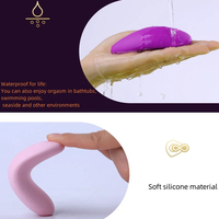 Weicher Silikon-Fernbedienungs-G-Punkt-Klitoris-Vibrator, Vaginal-Vibrations-BH und -Höschen, Vibrator-Sexspielzeug für Frauen
