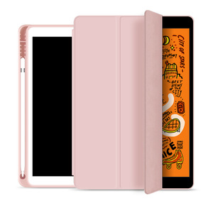 Capas de <span class=keywords><strong>Tablet</strong></span> em Couro PU Tri-fold com Slot para Caneta para iPad <span class=keywords><strong>10</strong></span>.5, iPad Pro 12.9/11/<span class=keywords><strong>10</strong></span>.9, <span class=keywords><strong>10</strong></span>ª Geração, Air 13 Polegadas - Product Image 1