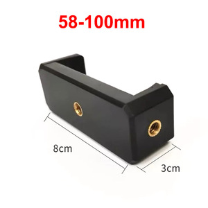 Clip de téléphone en forme de diamant, 58-100mm, à dégagement rapide, pour diffusion en direct, vlogging, utilisation en extérieur et en intérieur - Product Image 3