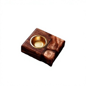 Handcrafted Luxury Arabic Mabkhara Sandalwood Incense Burner Islamic <b>Eid</b> <b>Gift</b> for Home Mosque Office Fragrance Made Wood Fast - Product Image 1