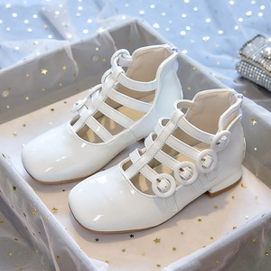 <span class=keywords><strong>Scarpe</strong></span> <span class=keywords><strong>da</strong></span> principessa <span class=keywords><strong>da</strong></span> ragazza nuove e luminose <span class=keywords><strong>con</strong></span> tacco alto per feste - Product Image 6