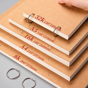 Libro de dibujo personalizado con personalidad, cubierta de logotipo impreso personalizado, color grueso, página en blanco, libro de bocetos - Product Image 2