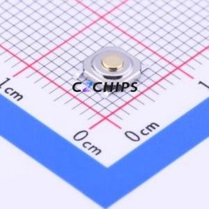 PTS525SM15SMTR2LFS Tactile Switch SMD-4P,5.2x5.2mm Switch Single Pole Single Throw Round Button 1.6N Vertical Mount - Product Image 1