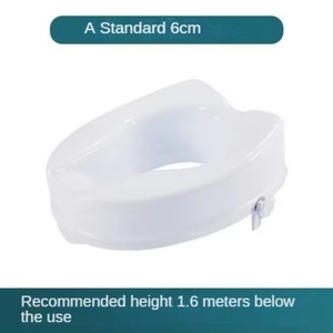 Toilet Safety Rail for Elderly Seniors Adjustable Frame Hand Disabledgrab Wall <b>Bathe</b> Best Height Installation with Easy Arm - Product Image 6