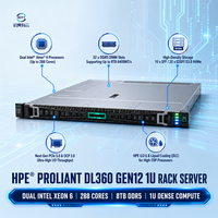 Serveur ProLiant DL360 Gen12 1U avec 4 baies LFF 3,5 pouces, 10 baies SFF 2,5 pouces et 20 baies E3.S NVMe