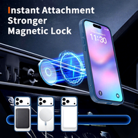 Étui de téléphone portable magnétique à chargement sans fil avec bouton caméra cachée pour iPhone 14 15 16 Plus 16 17 18 Pro Air Pro Max