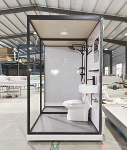 Pod <span class=keywords><strong>de</strong></span> salle <span class=keywords><strong>de</strong></span> bain préfabriqué portable <span class=keywords><strong>avec</strong></span> salle <span class=keywords><strong>de</strong></span> <span class=keywords><strong>douche</strong></span> intégrée <span class=keywords><strong>WC</strong></span> luxueux - Product Image 2