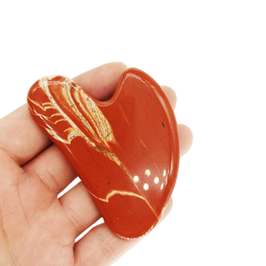 Massaggiatore Facciale Naturale Guasha con Logo Personalizzato, Strumento in Giada Autentica per Rassodare la Pelle e Cura del Viso - Product Image 2