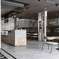 Meubles de vitrine pour boulangerie, pâtisserie, café, design d'intérieur, vitrine en verre sur mesure, comptoir de bar, rénovation de café, magasin de thé