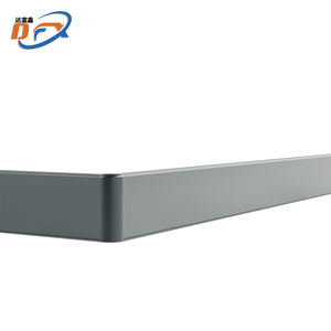 Dafuxin OEM Plinthe à angle droit en alliage d'aluminium durable et résistant à l'humidité de tailles multiples avec caoutchouc garantie écologique de 5 ans - Product Image 2