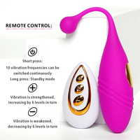 Fernbedienungsvibrations-Ei aus Silikon, Klitorisstimulator für Frauen, wiederaufladbar, tragbares Sexspielzeug, Vibrator, Liebes-Ei