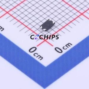 1TS026A-1400-0550-CT Tactile Switch SMD,1.6x2.6mm Switch Single Pole Single Throw Round Button 1.4N Vertical Mount - Product Image 2