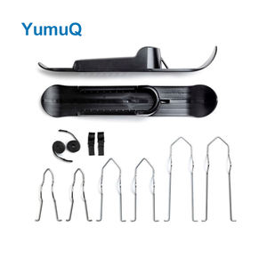 YumuQ plastique Sport de plein air en bois neige toboggan <span class=keywords><strong>Ski</strong></span> bébé luge traîneau Snowboard hiver <span class=keywords><strong>pour</strong></span> enfants et - Product Image 2