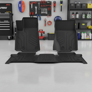 Pour GS350 pour G20 Scion <span class=keywords><strong>TC</strong></span> TPE Tapis de sol de voiture en TPE aiguilleté de 3 mm d'épaisseur, ensemble complet de 2 pièces pour G500 Forester 7 places 2008 - Product Image 4