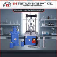 Appareil électronique industriel d'essai de stabilité Marshall EIE TM-041D, cadre de charge 50 KN, diamètre de moule 4 pouces, anneau d'essai 30 KN, 02 compacteurs