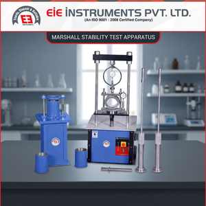 Appareil électronique industriel d'essai de stabilité Marshall EIE TM-041D, cadre de charge 50 KN, diamètre de moule 4 pouces, anneau d'essai 30 KN, 02 compacteurs - Product Image 2