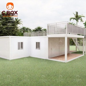 บ้านพักคนชราแบบกำหนดเอง Cbox สำนักงานสำเร็จรูป บ้านพักตากอากาศ บ้านแบบโมดูลาร์ แผงแซนวิช อพาร์ทเมนท์ โรงแรม บ้านคอนเทนเนอร์แบบถอดประกอบได้ - Product Image 5