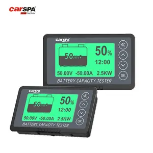 Carspa Hot Product 500A 120V Battery Monitor Battery Load Tester Coulumbmeter for Motorcycle RV