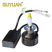 Nouveaux phares de voiture LED L7 16000 lumens 12V 6500K H1 H3 H7 H11 9012 Système d'éclairage automobile avec puce CSP 3570