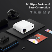 Mini projecteur Hotack L007 Full HD 1080p LCD Home Cinéma Vidéo Proyector avec Smart Android Wireless Phone Beamer 4K LED Lamp