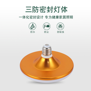 Bombilla LED E27 Base Par36, Cuerpo de Plástico, Fuente de Luz SMD 2835, AC 220V, Tipo Reflector, 6000K, CRI 90, Certificación Energy Star, Regulable - Product Image 5