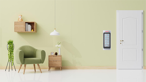 Keypad logam tahan air 13.56mhz keamanan mandiri sistem kontrol akses kunci pintu pembaca kartu RFID jarak dekat - Product Image 6