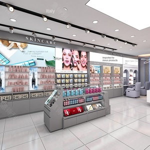 Bằng Gỗ Tùy Chỉnh Triển lãm Thương Mại Gian Hàng Hiển Thị Trang Điểm Studio Cửa Hàng Mỹ Phẩm Đồ Nội Thất Cho Mỹ Phẩm Thiết Kế Cửa Hàng Cho Nhỏ Cửa Hàng Mỹ Phẩm - Product Image 4