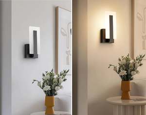 Nuevas Lámparas de Pared Modernas de 7W, Luz <span class=keywords><strong>LED</strong></span> Acrílica para Dormitorio, <span class=keywords><strong>Baño</strong></span>, Sala de Estar, Porche, Escalera, Cafetería, Hotel - Product Image 2