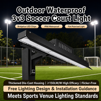 Luces LED para Campos de Fútbol de 200W 300W IP66, Reflector Impermeable para Campos de Fútbol Pequeños, Iluminación para Estadios al Aire Libre 5000K