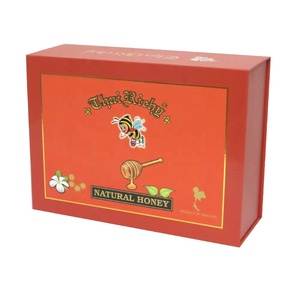 Boîte en carton de luxe avec logo personnalisé, boîte à biscuits au miel, fermeture magnétique rigide, boîte cadeau - Product Image 3