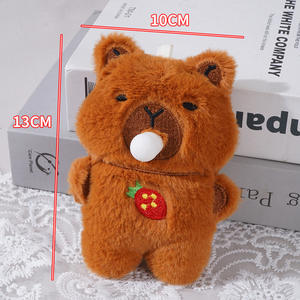 Nuevo Peluche de Capibara de Descompresión, Colgante de Peluche de Capibara de Burbujas, Muñeco Colgante para Bolsa de Peluche de Dibujos Animados, Figuras de Acción de Máquina - Product Image 6