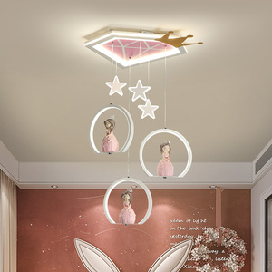 Decoración de dormitorio infantil, luz de techo Led, lámparas colgantes para habitación infantil, lámpara creativa de dibujos animados - Product Image 3