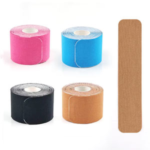 5cm x 25cm pretagliato striscia di cotone elastico nastro atletico di alta qualità kinesiologia nastro nastro kinesiologia per gli atleti terapia fisica - Product Image 3