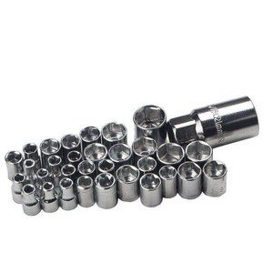Jeu de tarauds <span class=keywords><strong>et</strong></span> filières professionnels 40 pièces HSS nitridés avec conception progressive en 3 parties <span class=keywords><strong>pour</strong></span> trous aveugles, usage intensif - Product Image 2
