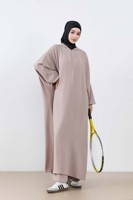 Vêtements de sport modestes pour femmes musulmanes, avec logo personnalisé OEM, longue veste à capuche zippée, pour le sport