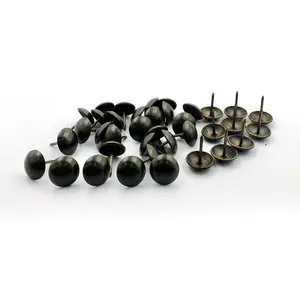 Zwarte Olie Spray Sofa Bubble Nail Bekleding Nail Tack Voor Sofa