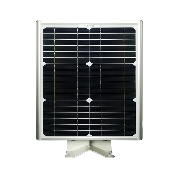 Precio de fábrica llevó la lámpara de la calle 15w solar integrado de luz con panel solar
