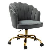 Chaise de bar pivotante en velours capitonné au design moderne, luxe léger, pivotement à 360°, réglable, ergonomique et moderne