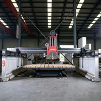 Scie à pont infrarouge automatique haute précision Kunheng pour la découpe de dalles de granit et de marbre, machine de traitement de carreaux de pierre