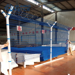 Hot bán an ninh clearview PVC tráng 3D Sân bay dây lưới hàng rào an ninh hàng rào <span class=keywords><strong>Net</strong></span> - Product Image 2